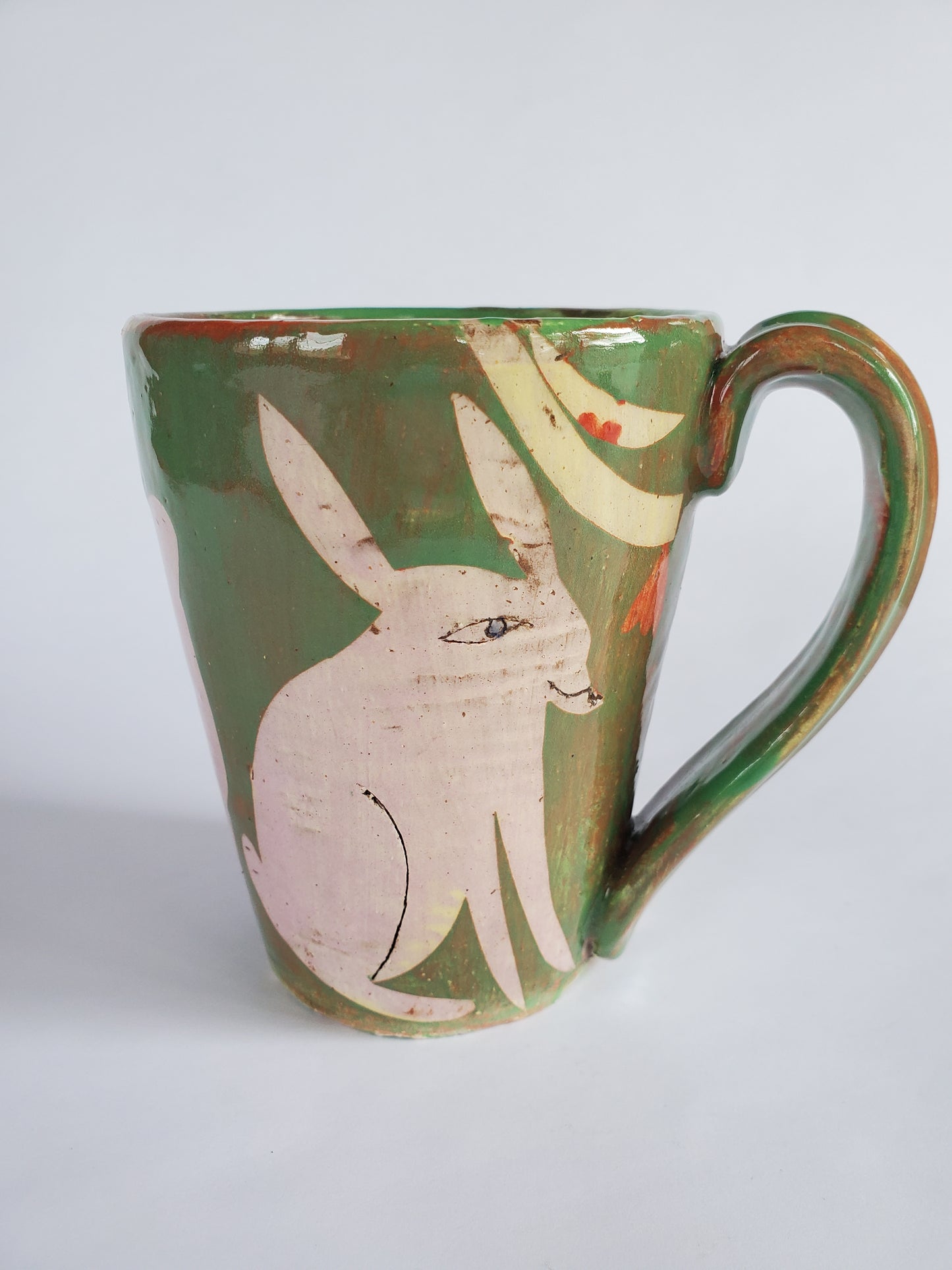 Pink Rabbits Mug