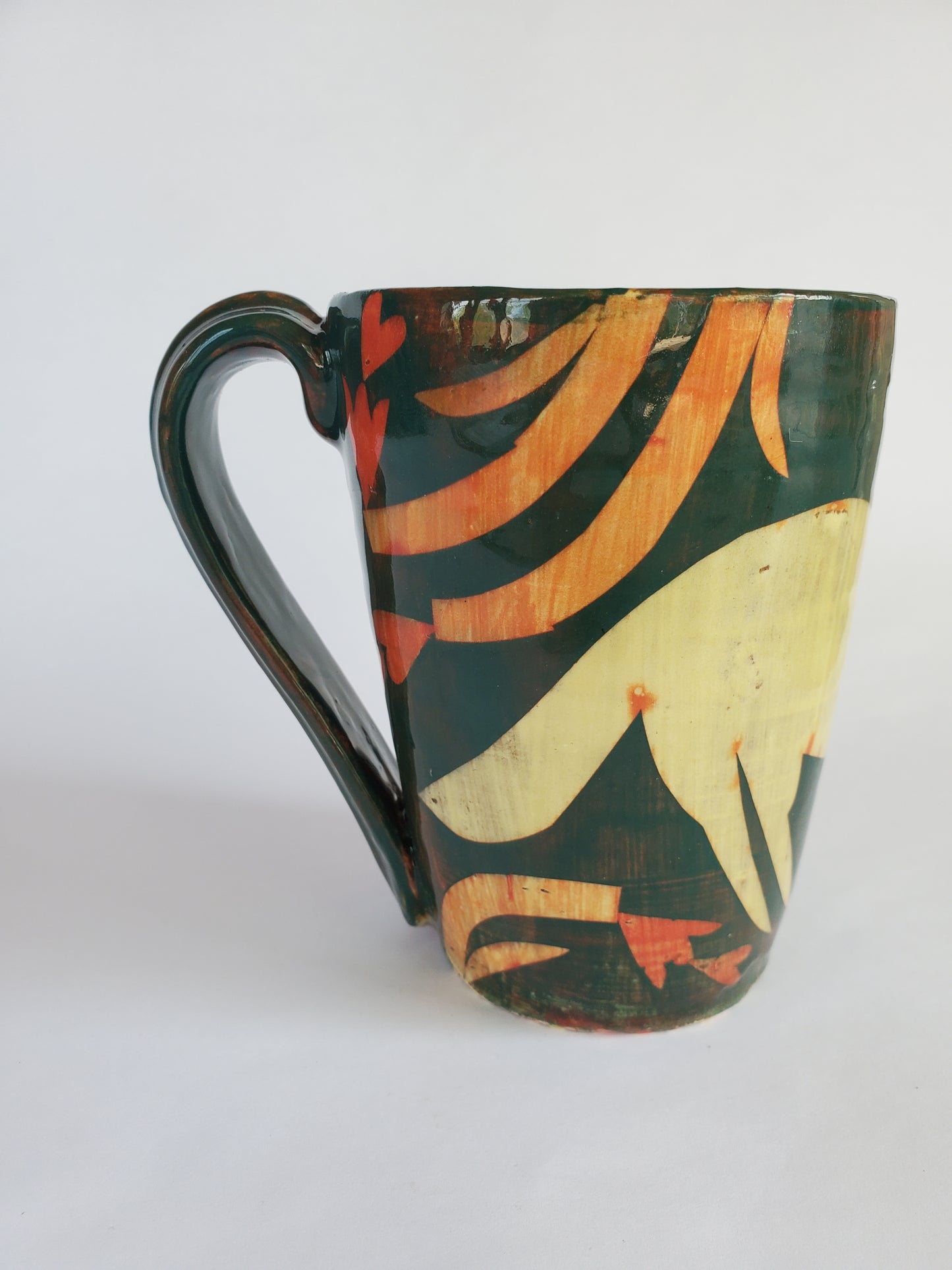 Right-hand Mug with Yellow Fox