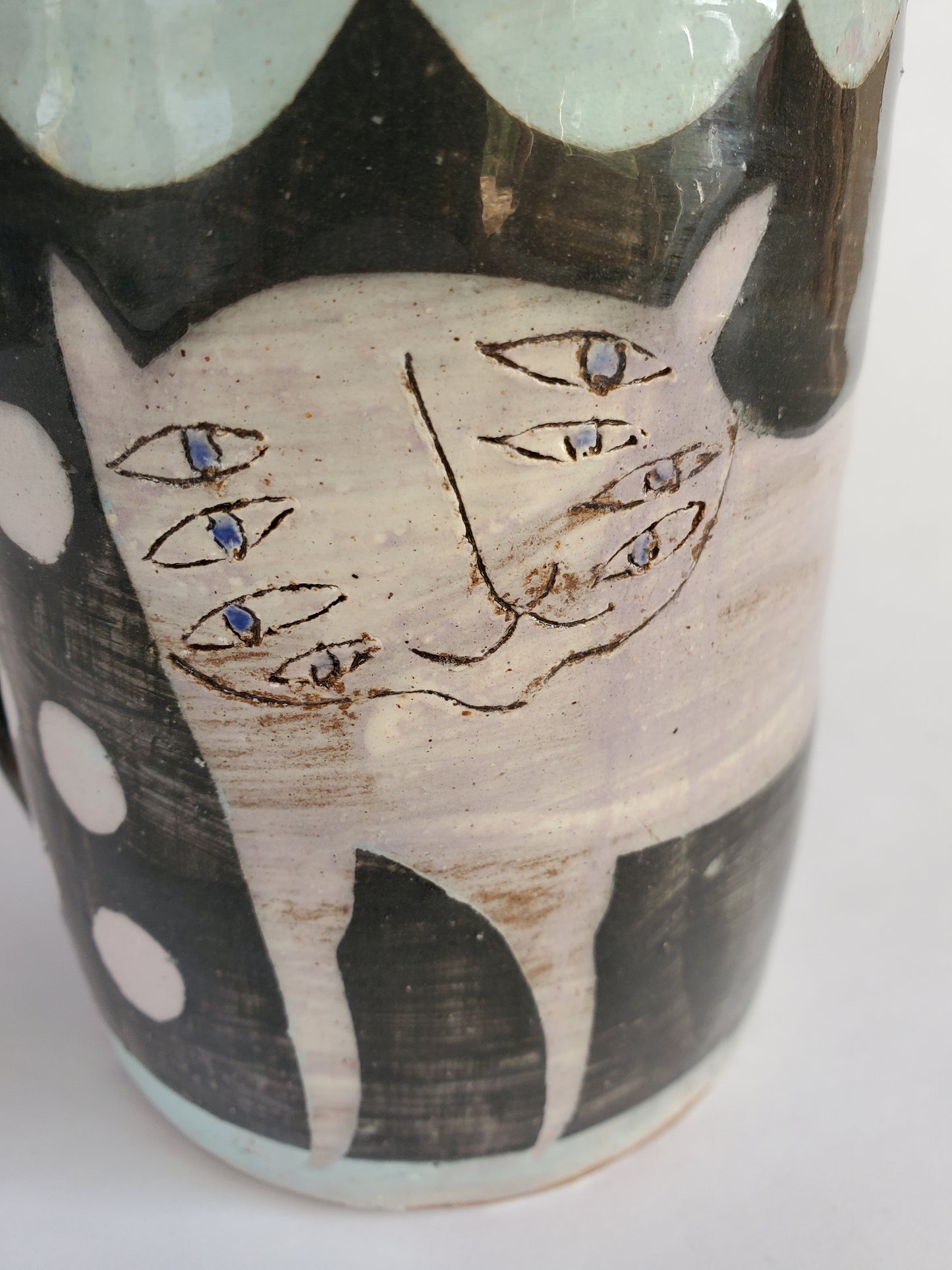 Many-Eyed Cat Tankard